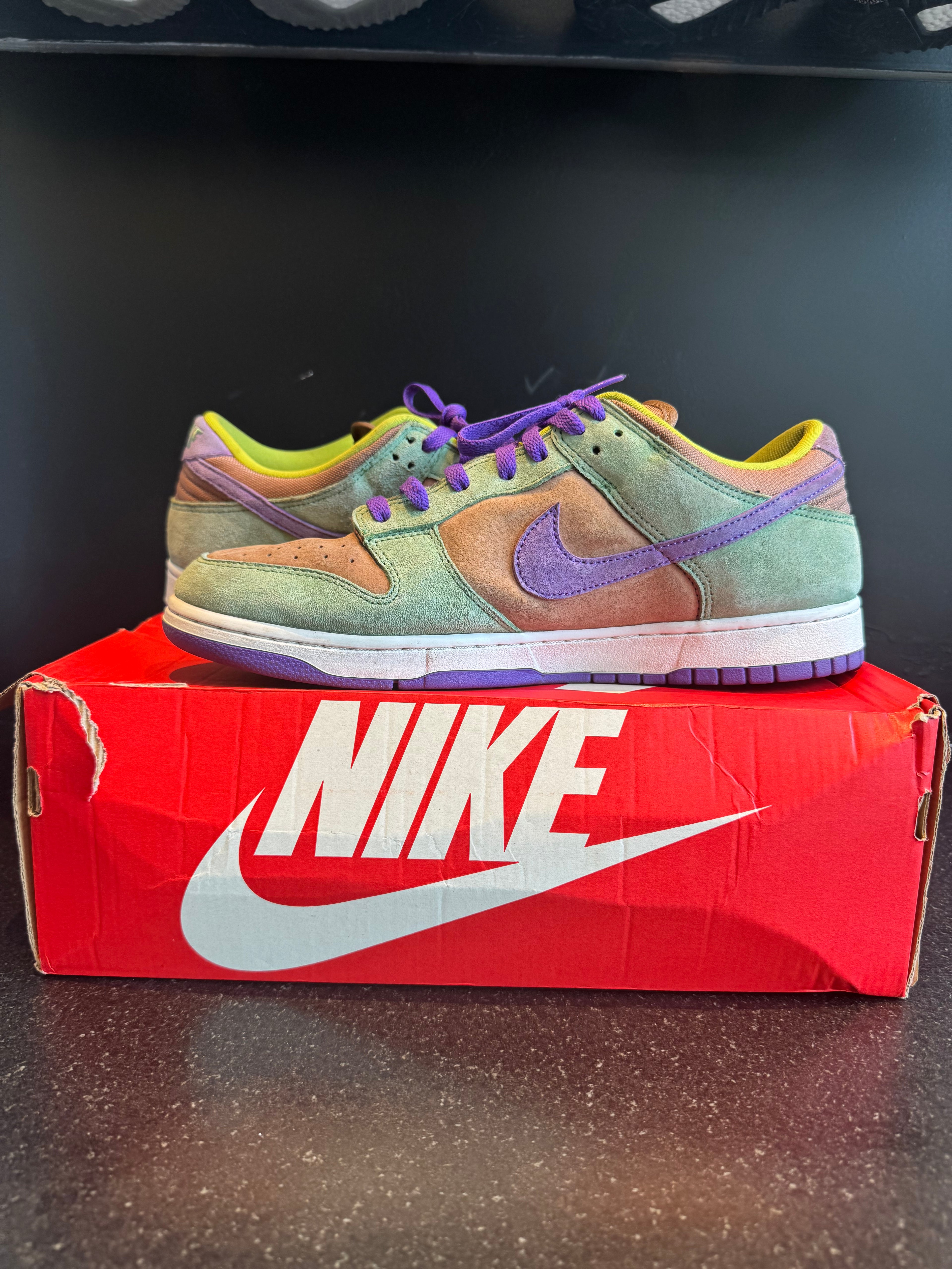 Nike SB Dunk Low 'Veneer' Size 12 Preowned with box