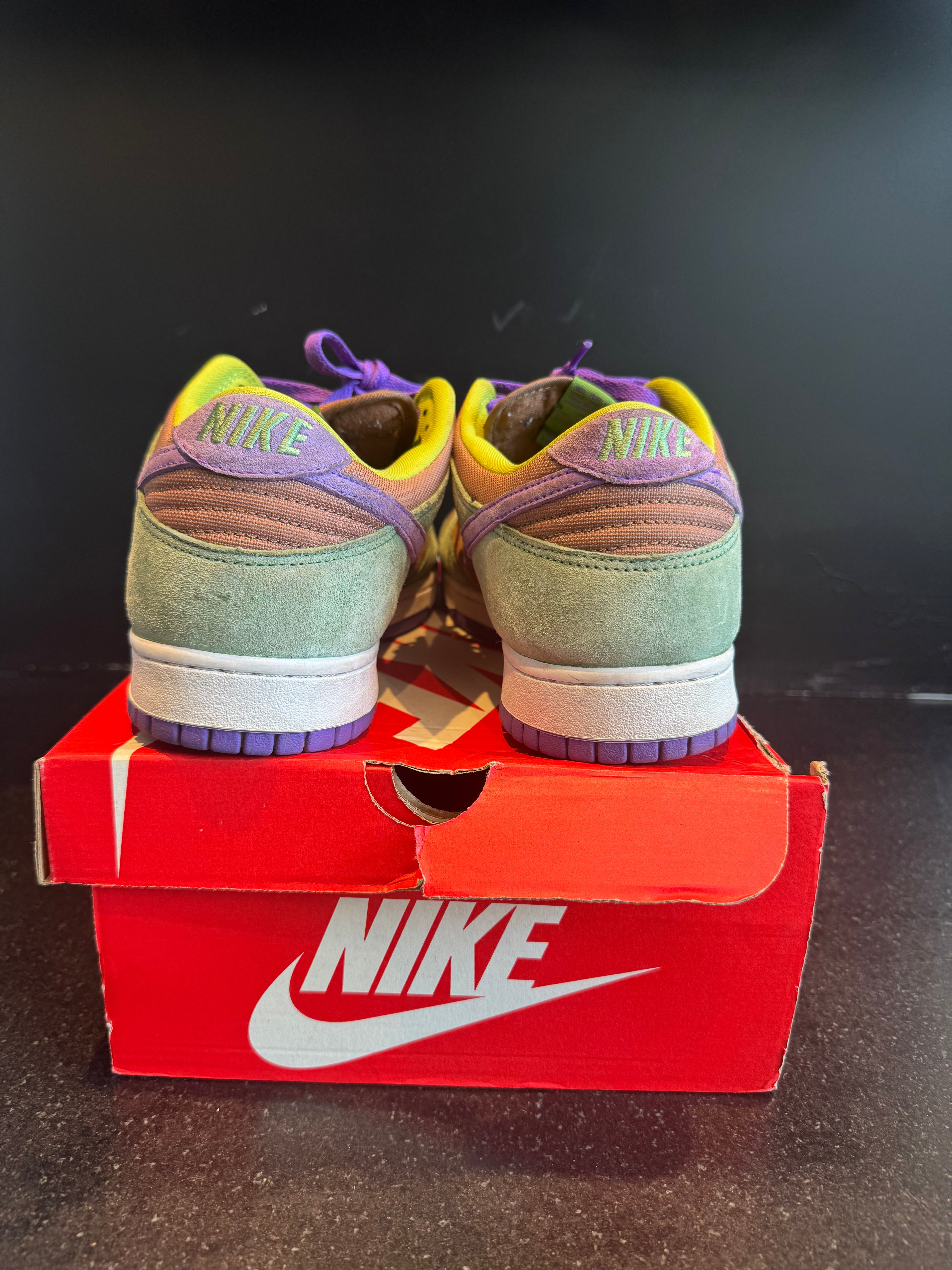 Nike SB Dunk Low 'Veneer' Size 12 Preowned with box