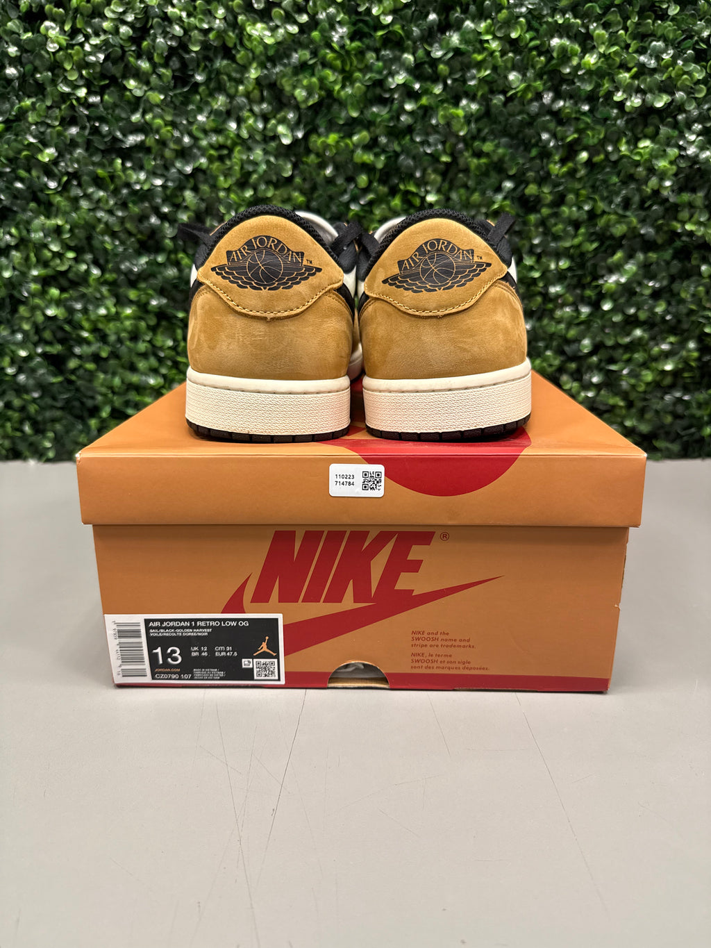 Jordan 1 Low OG "Rookie of the Year" Size 13 Pre-Owned