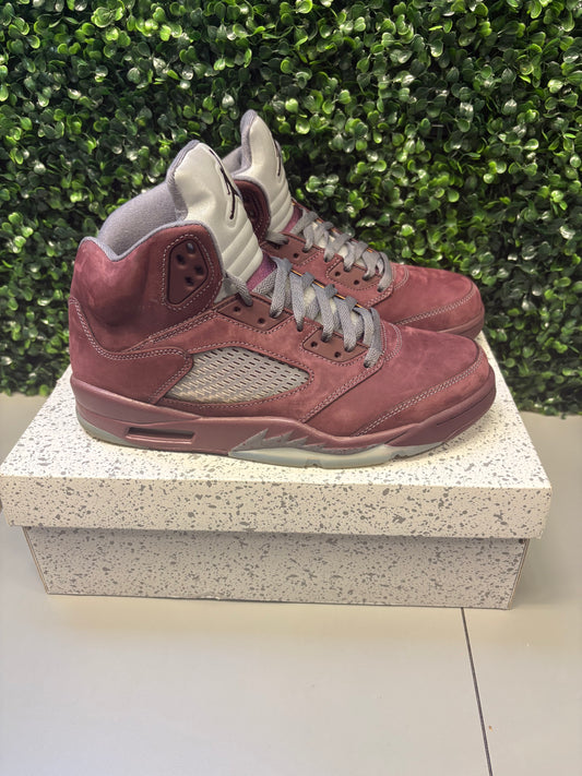 Jordan 5 "Burgundy" Size 10 Preowned