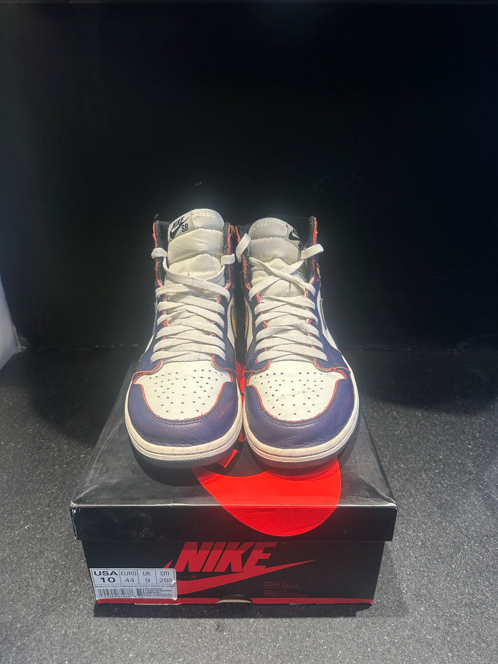 Jordan 1 High "LA to Chicago" sz 10 preowned