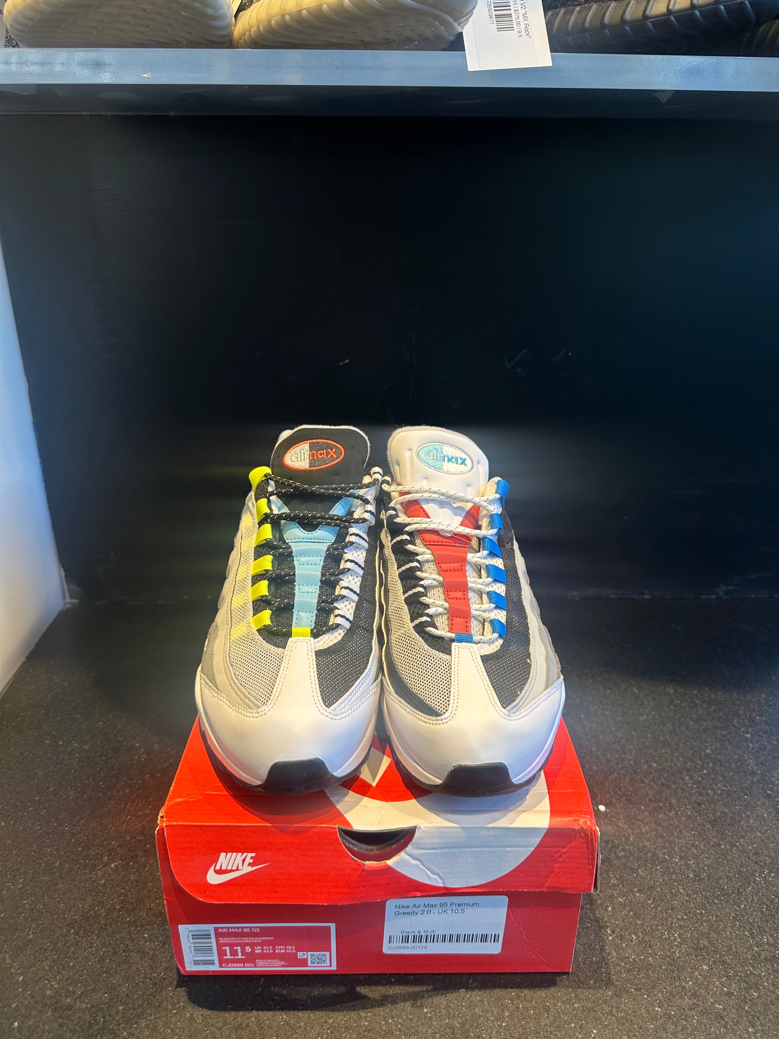 Nike Air Max 95 "Premium Greedy 2.0" Preowned Size 11.5