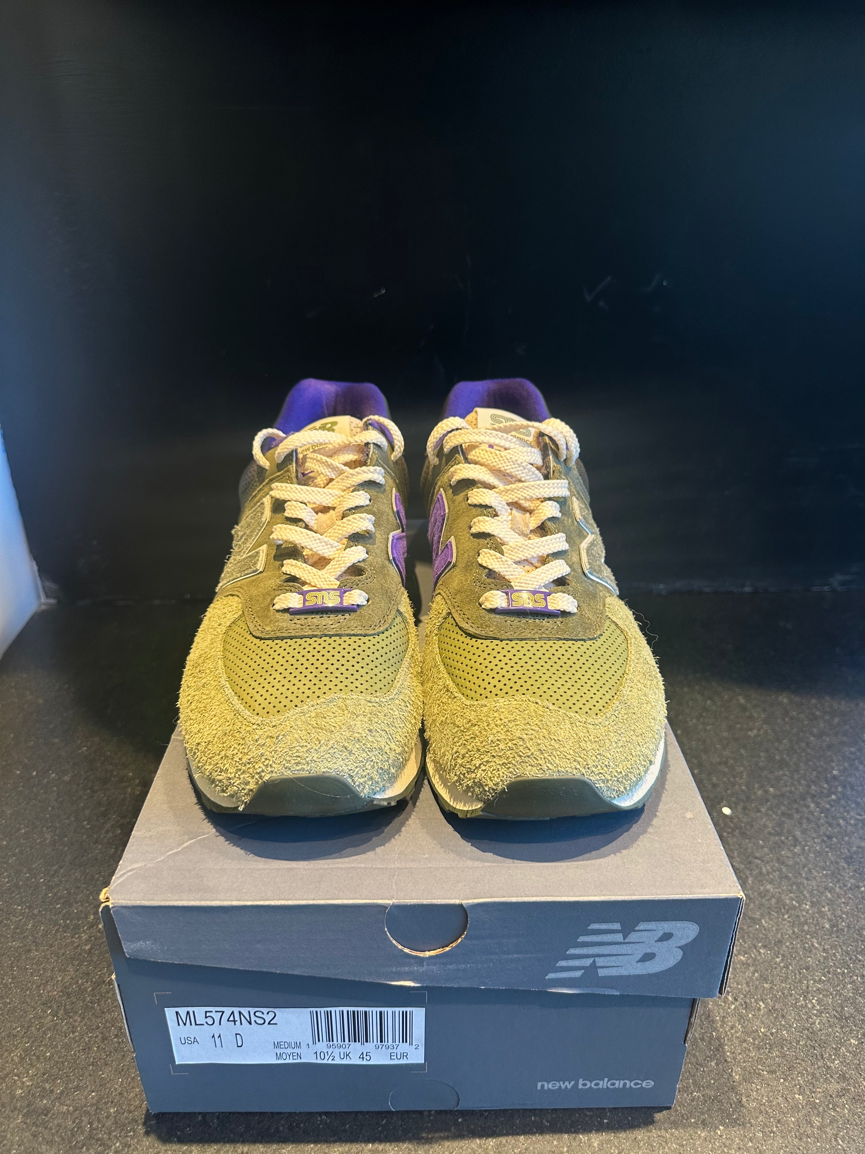 New Balance 574 "Sns Nature"sz 11 preowned