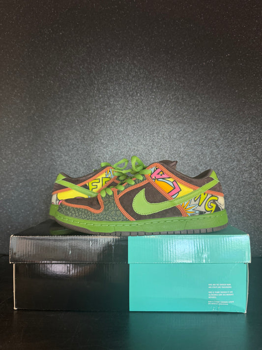 Nike SB Low 'De la Soul' Size 9 Preowned with box