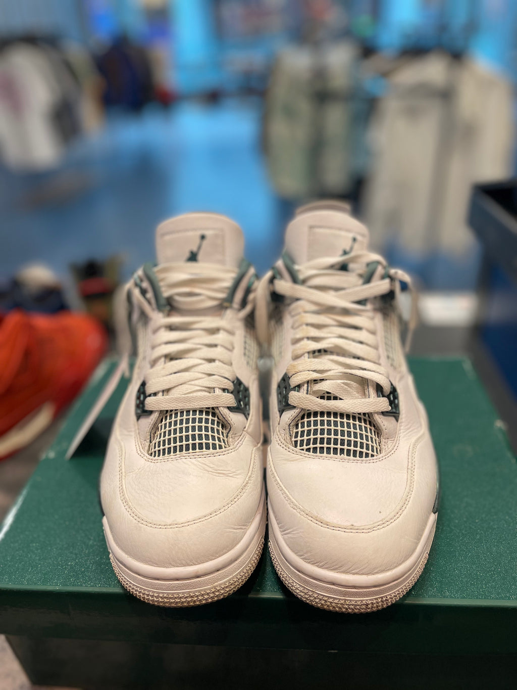 Jordan 4 retro "oxidized green" preowned