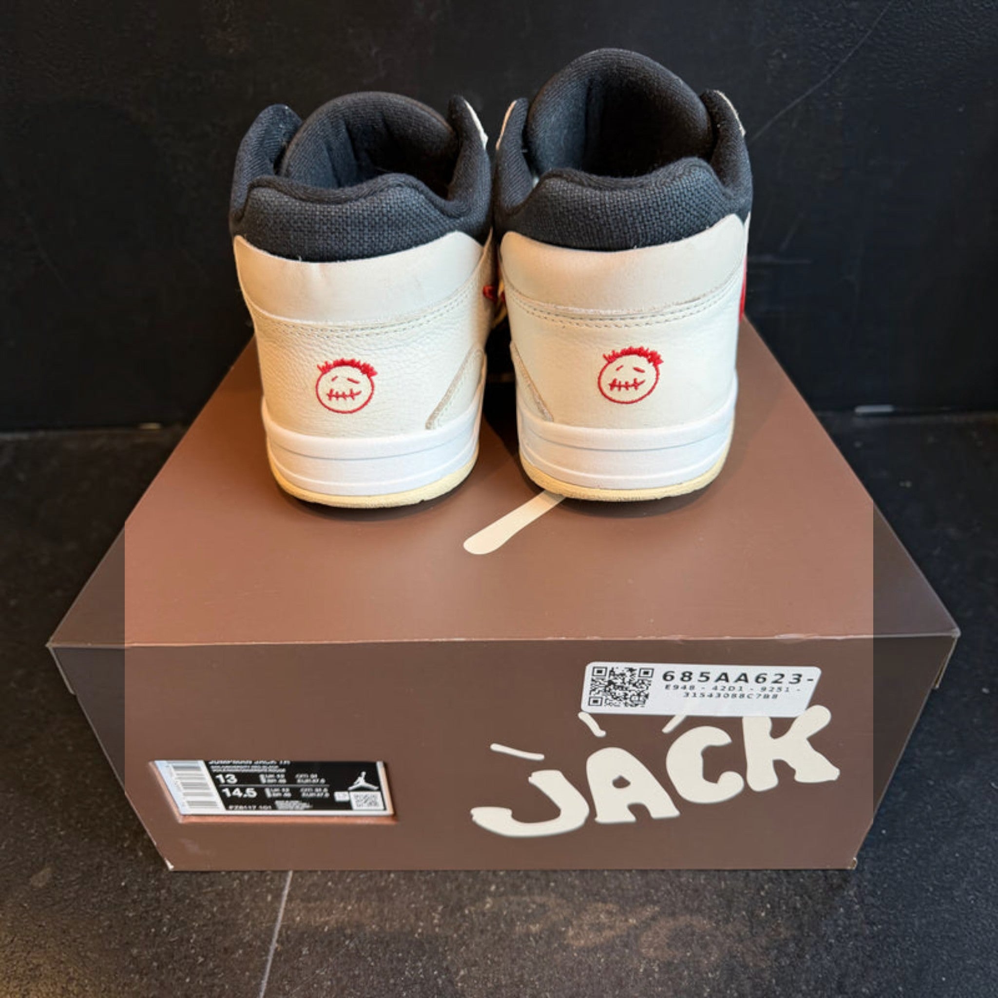 TS Jumpman Jack "University Red" Size 13 Preowned OG All