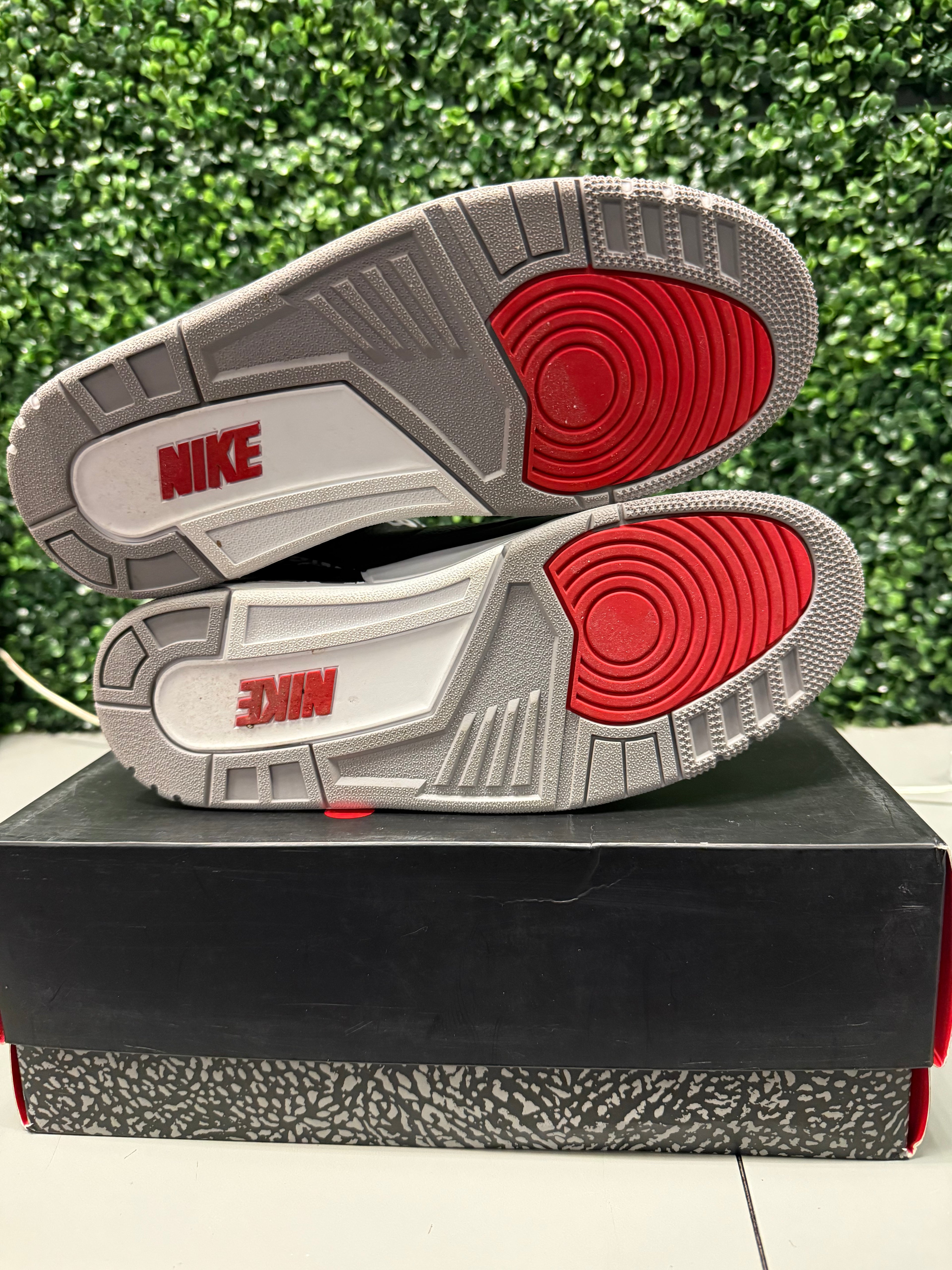 Jordan 3 Retro "Black Cement 2018" Size 10 Preowned