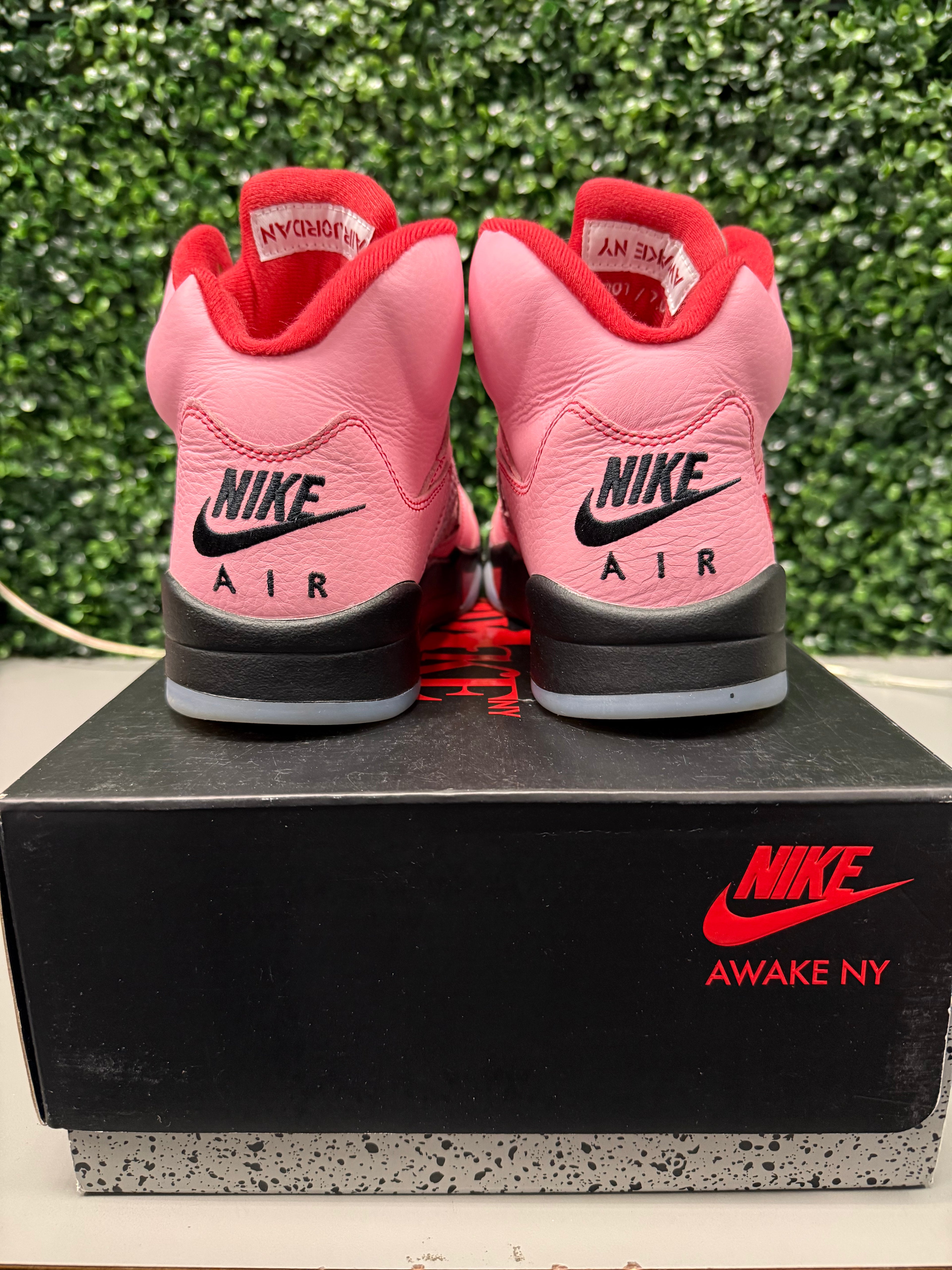 Jordan 5 Retro "Awake NY" Arctic Pink Size 9.5 Preowned