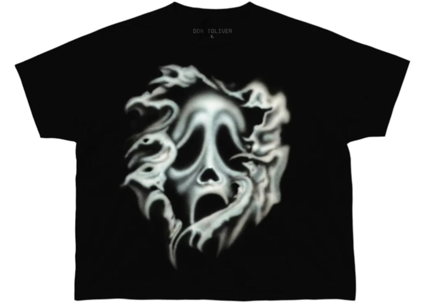 Don Toliver x Scream x CJ Airbrush Ghostface Tee