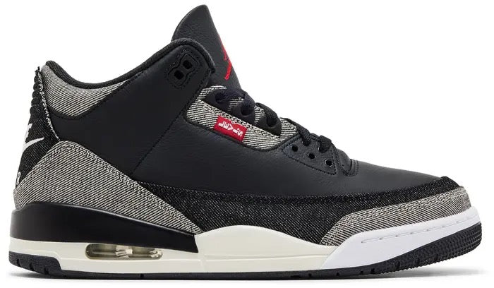 Air Jordan 3 Retro x Levi's 'Black Denim