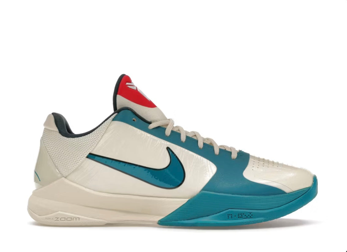 Nike Kobe 5 Protro "Caitlin Clark Coconut Milk Spruce"