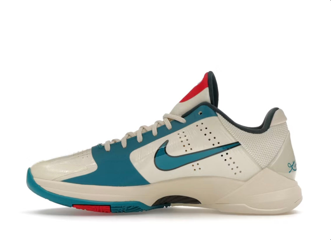 Nike Kobe 5 Protro "Caitlin Clark Coconut Milk Spruce"