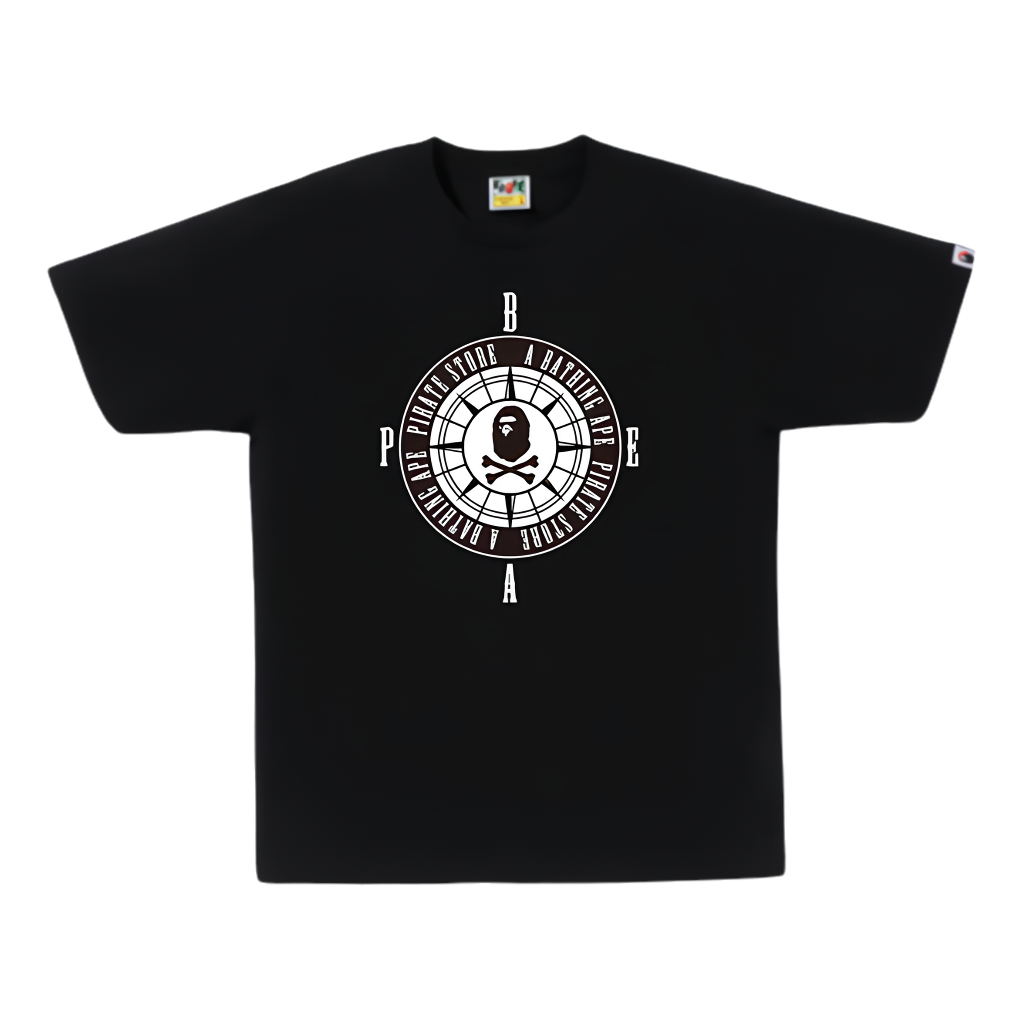 Bape Crossbone Compass T-Shirt "Black"