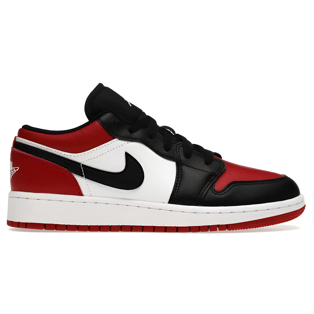 Jordan 1 Low "Bred Toe" (GS)