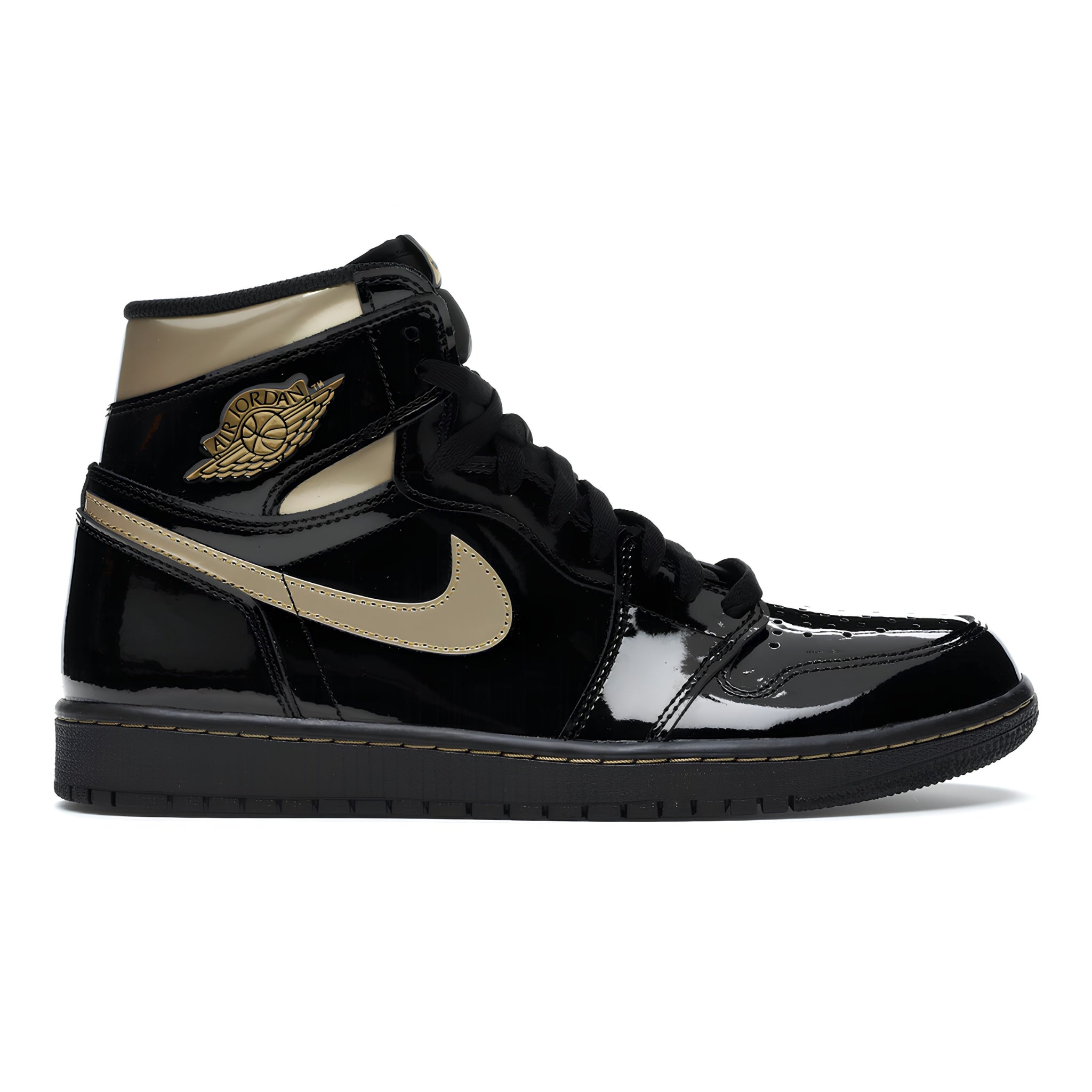 Jordan 1 Retro High "Black Metallic Gold" (2020)