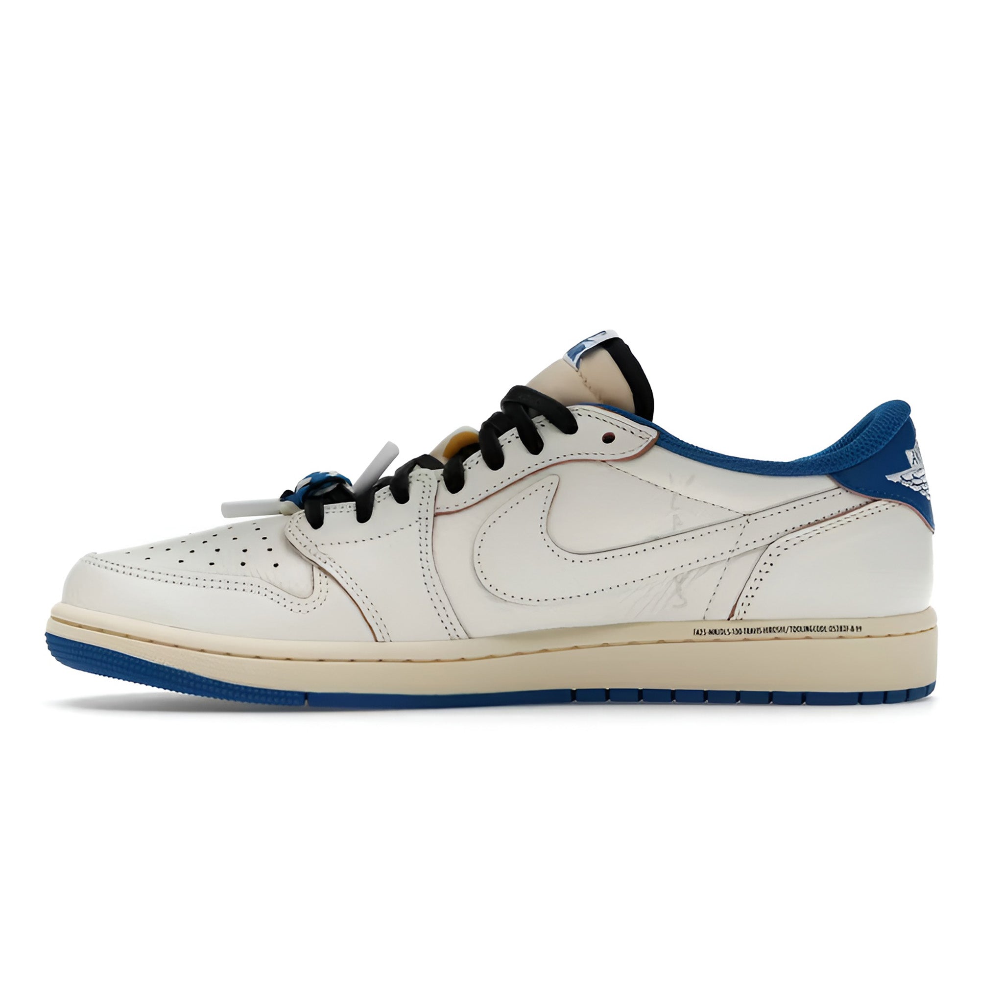 Jordan 1 Retro Low OG SP Fragment x Travis Scott Sail Military Blue
