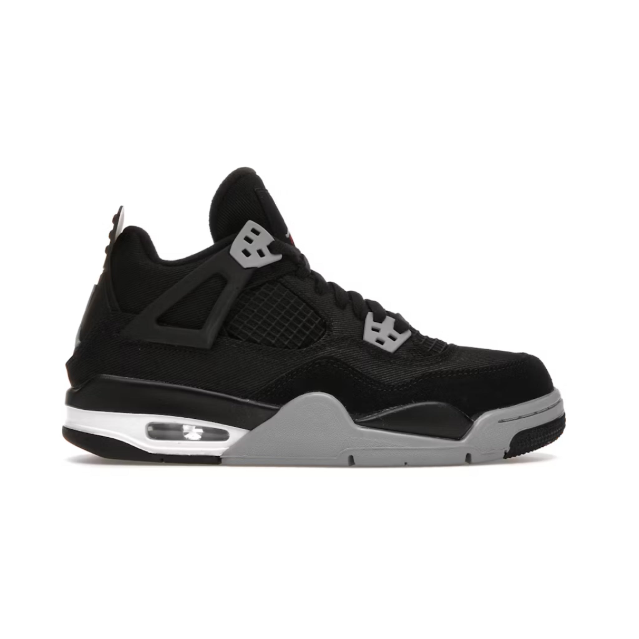 Jordan 4 Retro "Black Canvas" GS