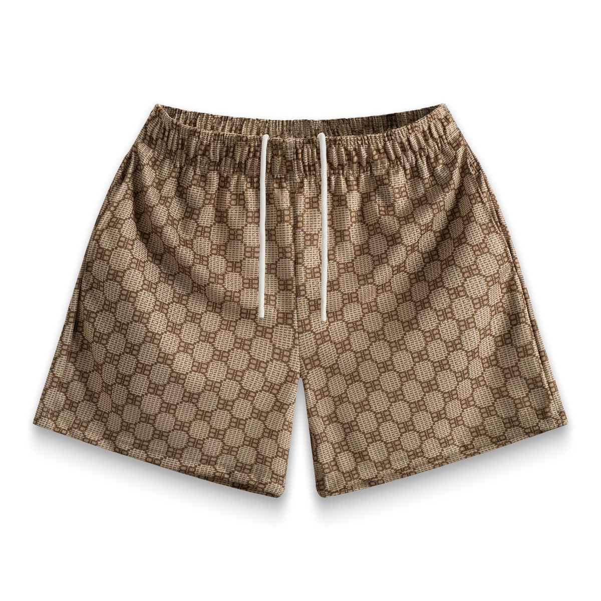 Bravest Studios Short “Brown Gucci Print”