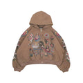 Righteous Risen King Zip Up Hoodie (Brown)