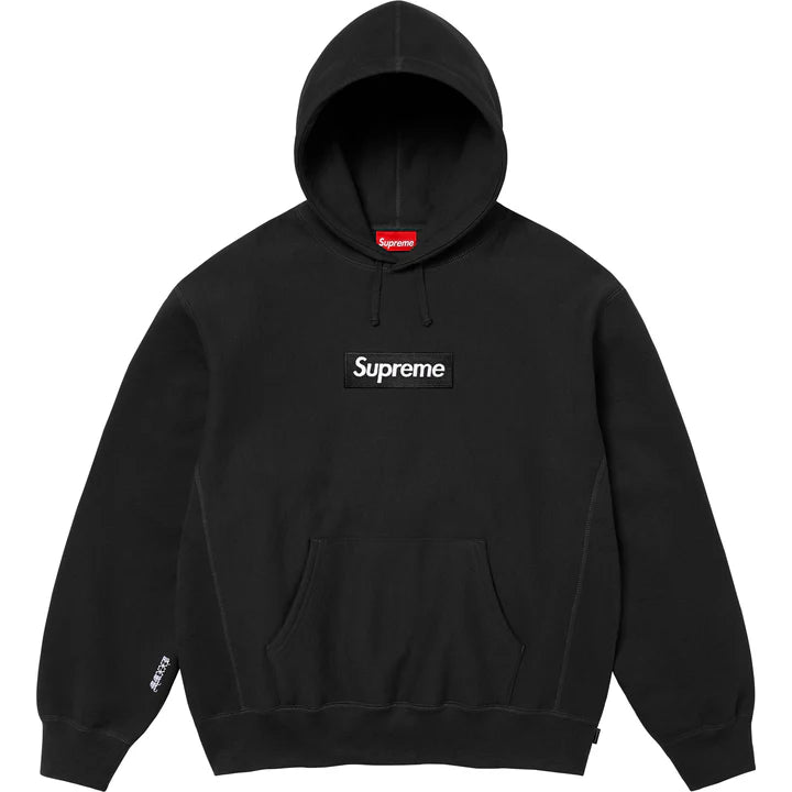 Supreme Box Logo Hooded Sweatshirt "Black" (FW25)