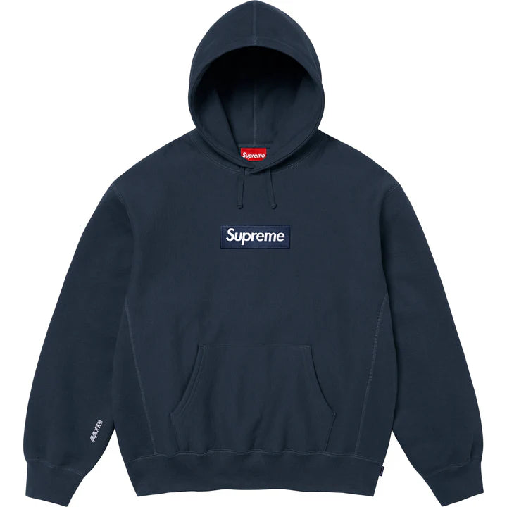 Supreme Box Logo Hooded Sweatshirt "Navy" (FW25)