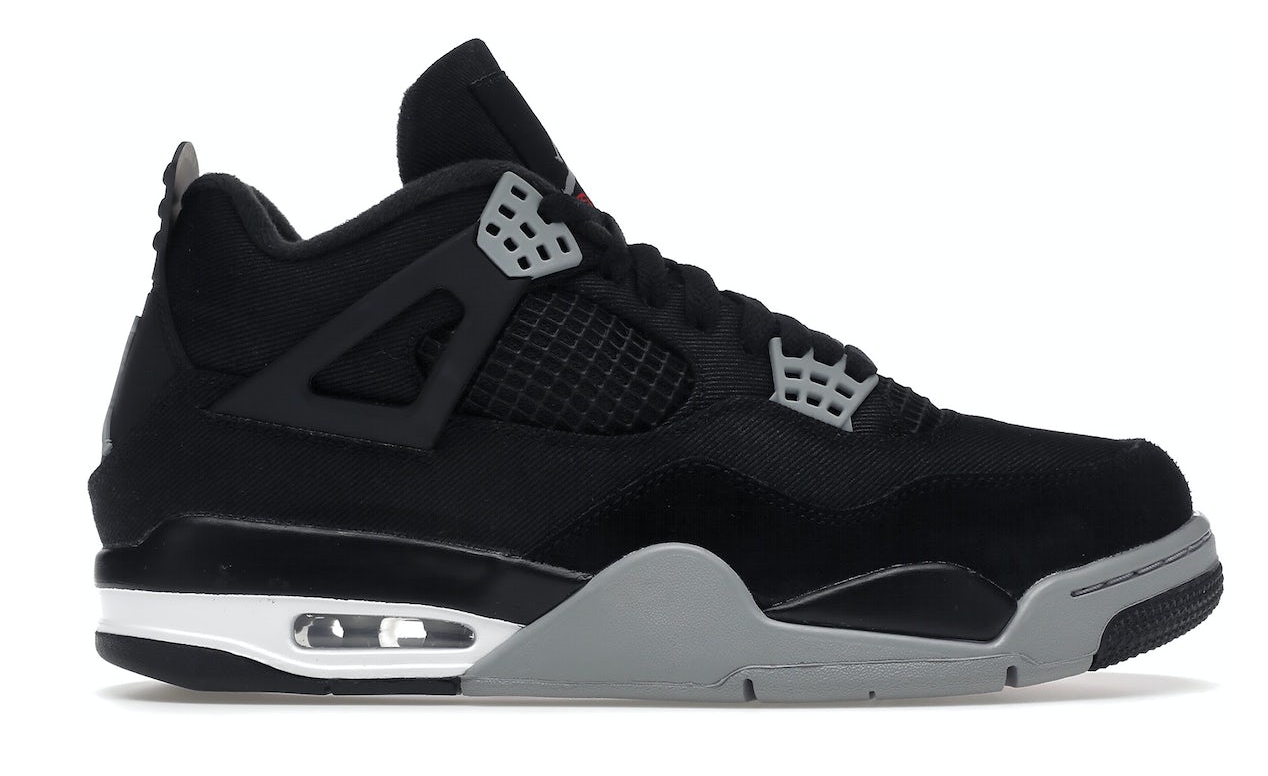 Jordan 4 "Black Canvas"