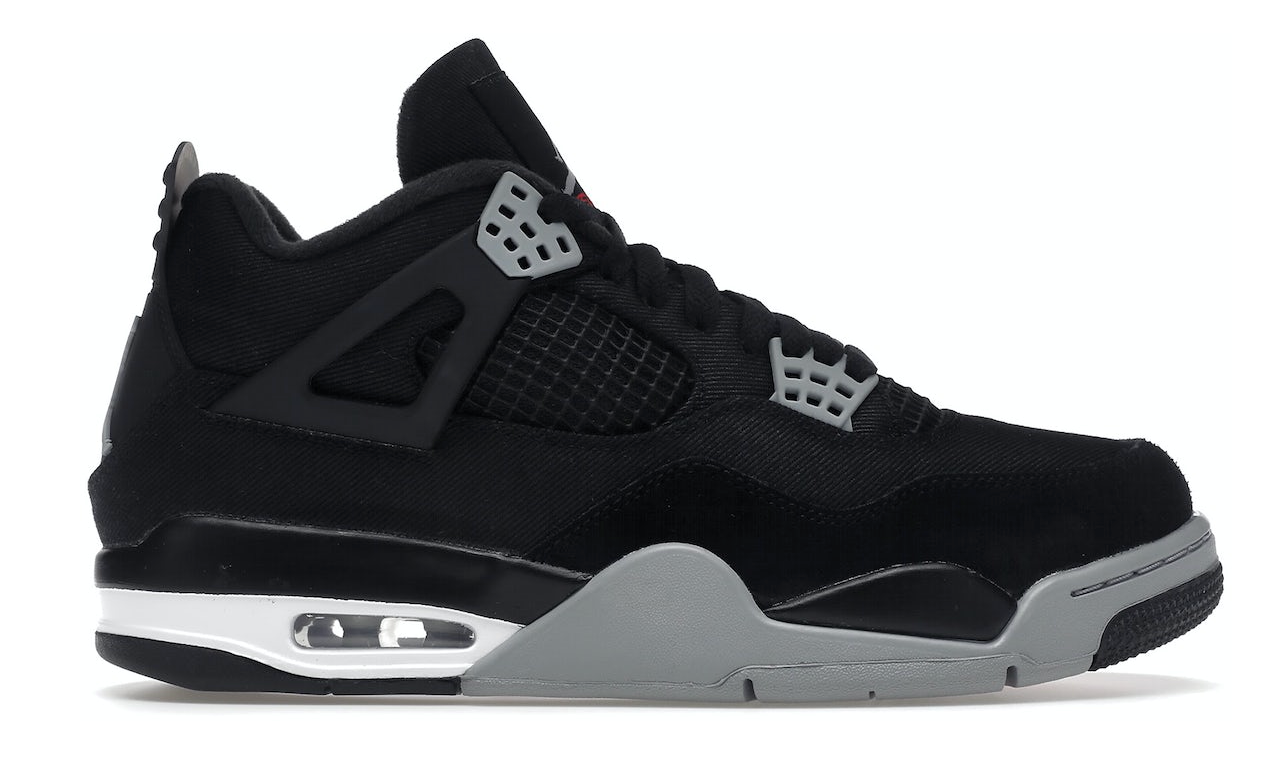 Jordan 4 Retro "Black Canvas"