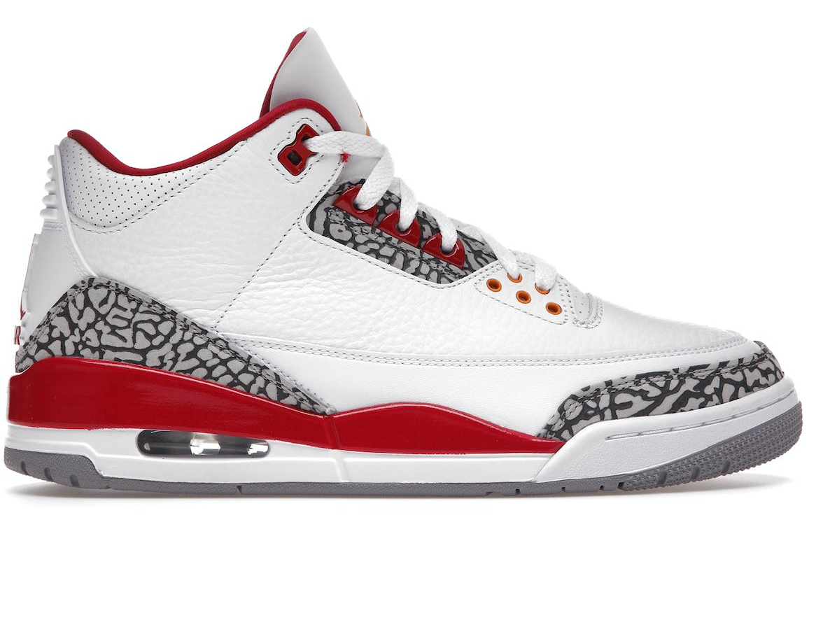 Jordan 3 Retro "Cardinal Red"