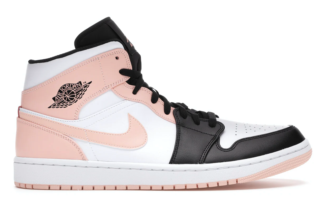 Jordan 1 Mid “Arctic Orange Black Toe”