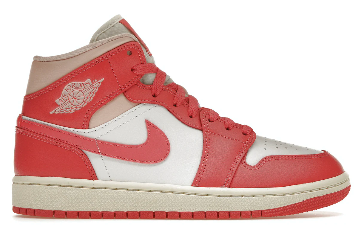 Jordan 1 Mid "Strawberries and Cream" Women's