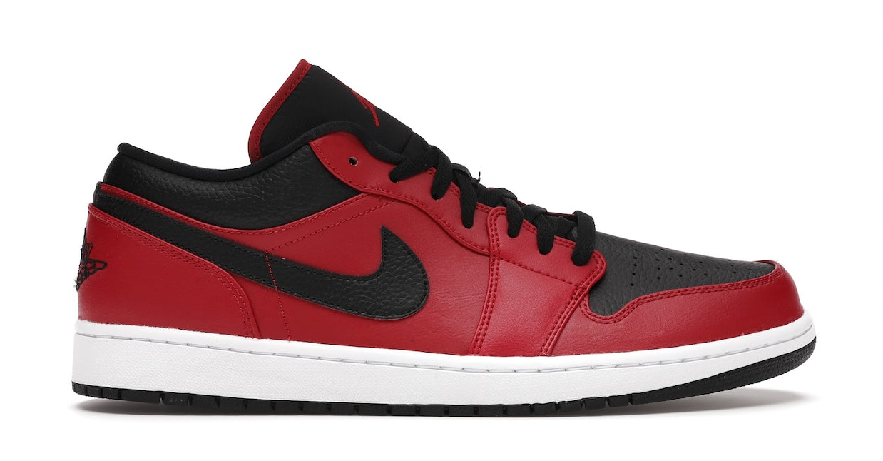 Jordan 1 Low "Gym Red Black Pebble"