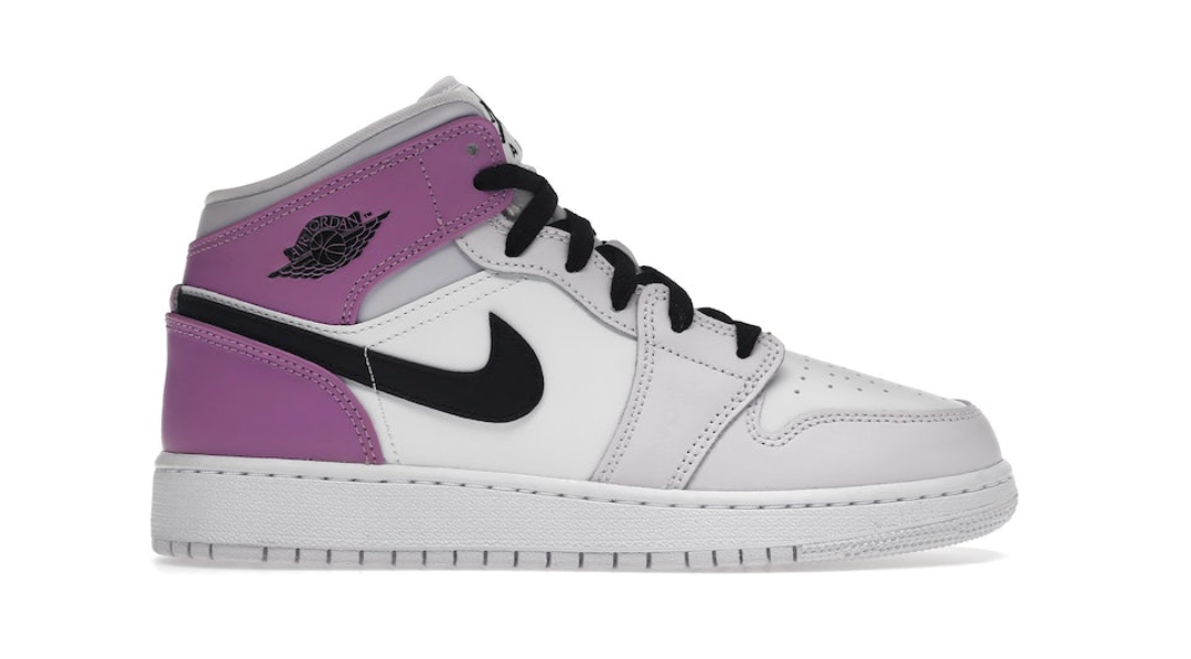 Jordan 1 Mid "Barely Grape" GS