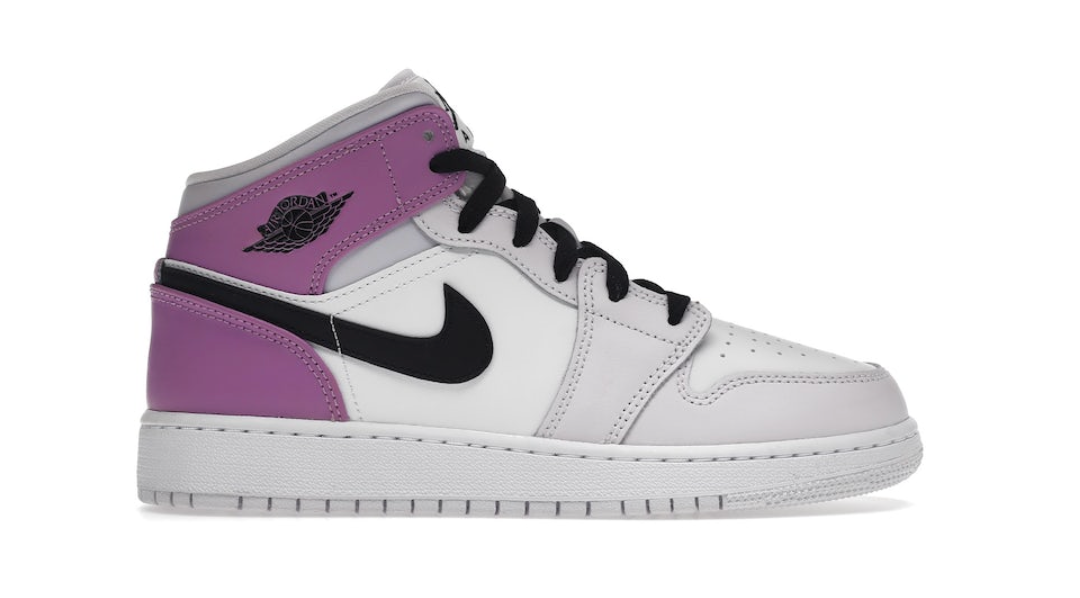Jordan 1 Mid "Barely Grape" (GS)