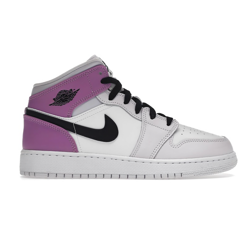 Jordan 1 Mid "Barely Grape" (GS)