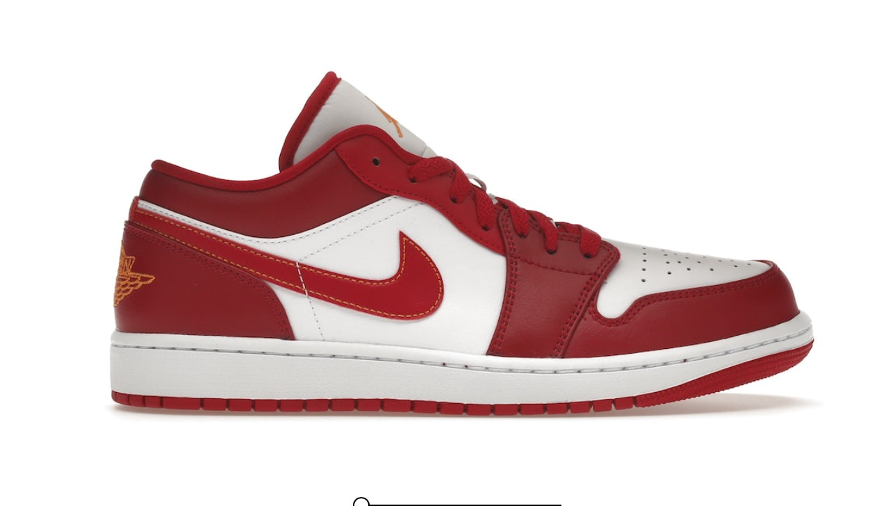 Jordan 1 Low "Cardinal Red"