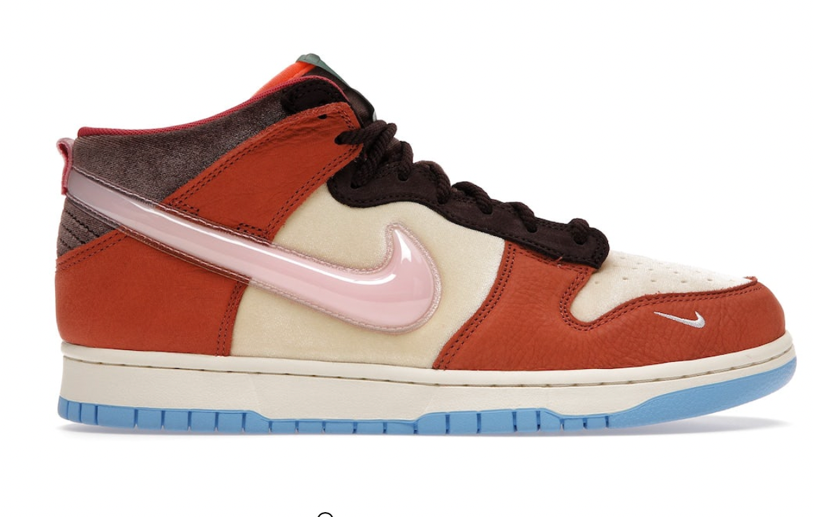 Nike x Social Status SB Dunk Mid "Free Lunch Chocolate Milk"