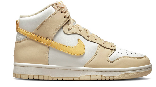 Nike Dunk High Pale Vanilla Topaz Gold Women's