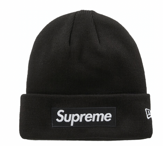 Supreme New Era Box Logo Beanie (FW23) "Black"