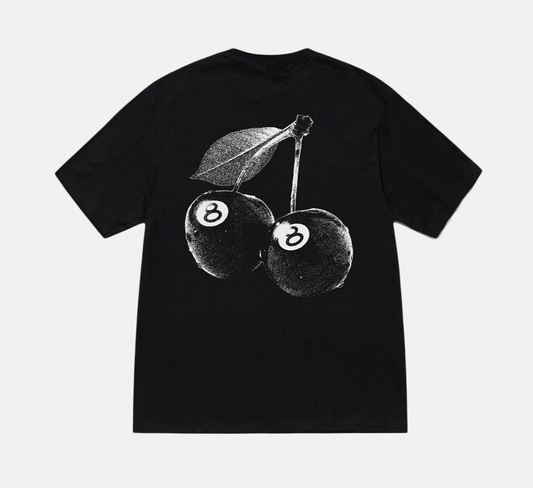 Stussy "Cherries" T-shirt Black