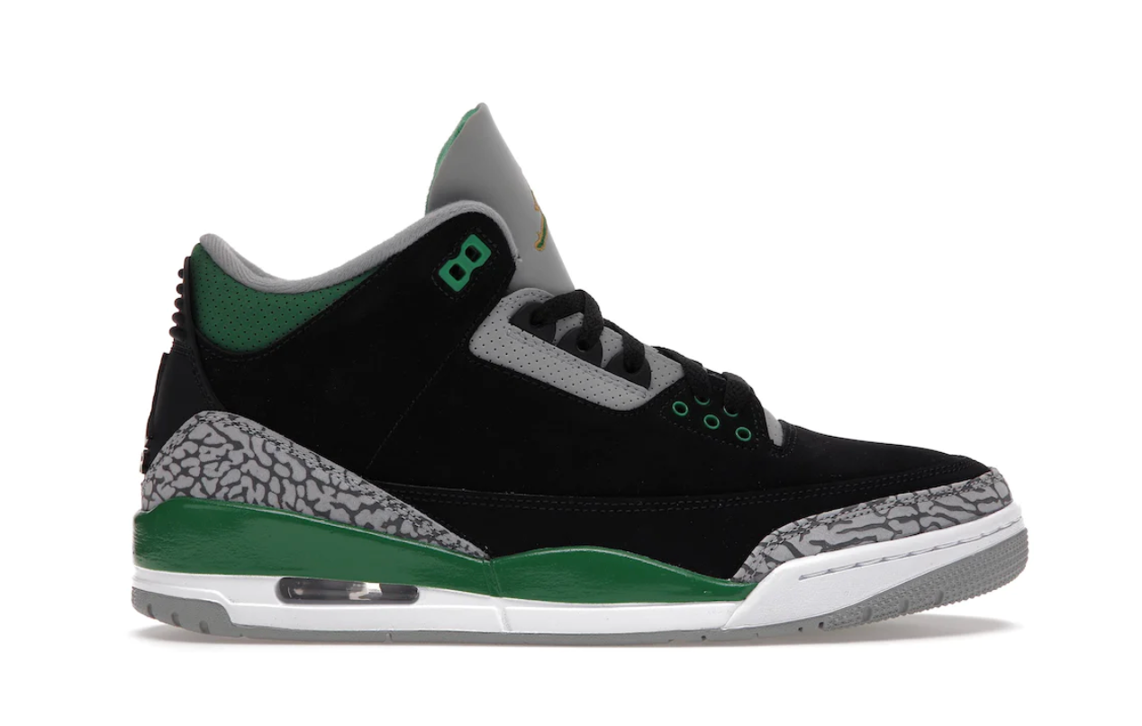 Jordan 3 "Pine Green"