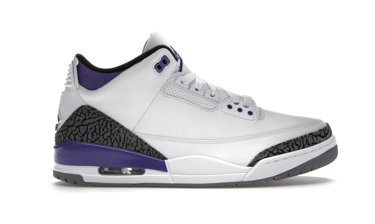 Jordan 3 Retro "Dark Iris"
