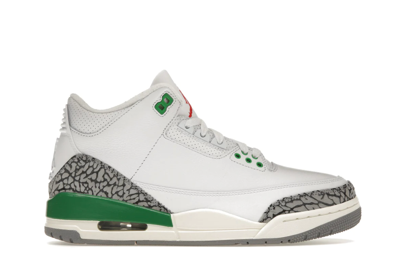 Jordan 3 Retro "Lucky Green" Women's