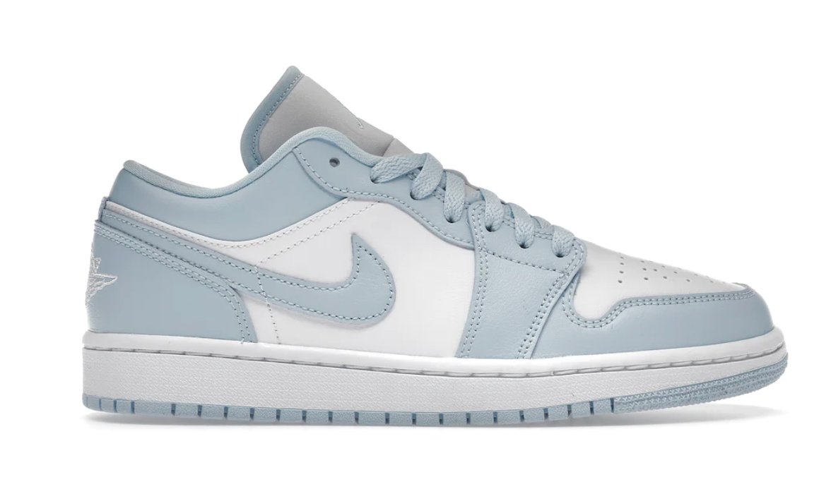 Jordan 1 Low "White Ice Blue" Women's