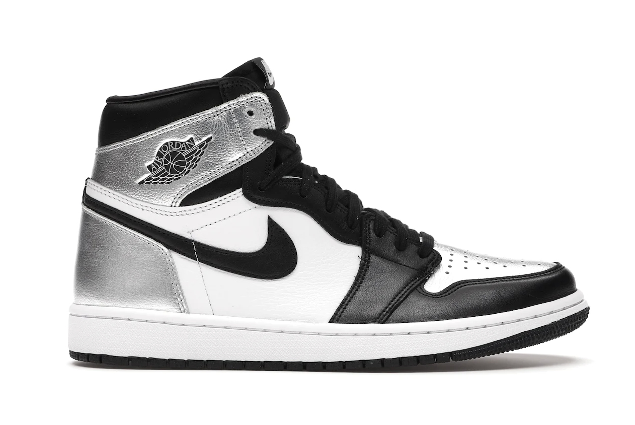 Jordan 1 High "Silver Toe" Women's