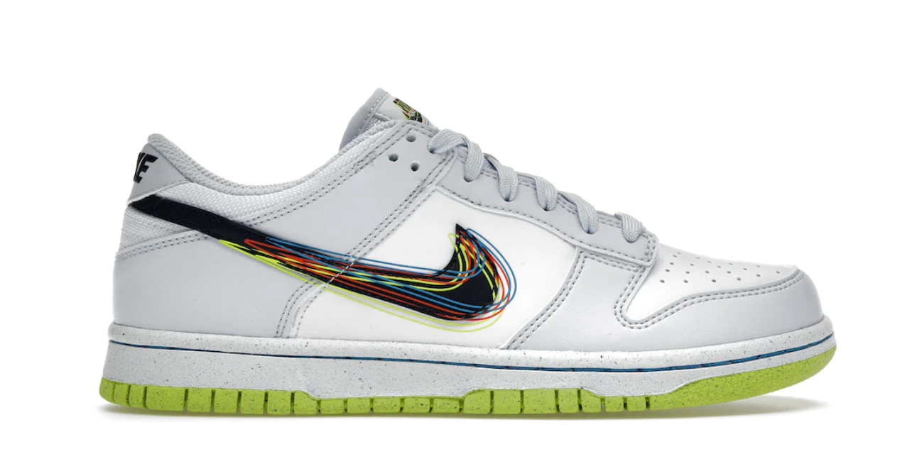 Nike Dunk Low "3D Swoosh Grey"