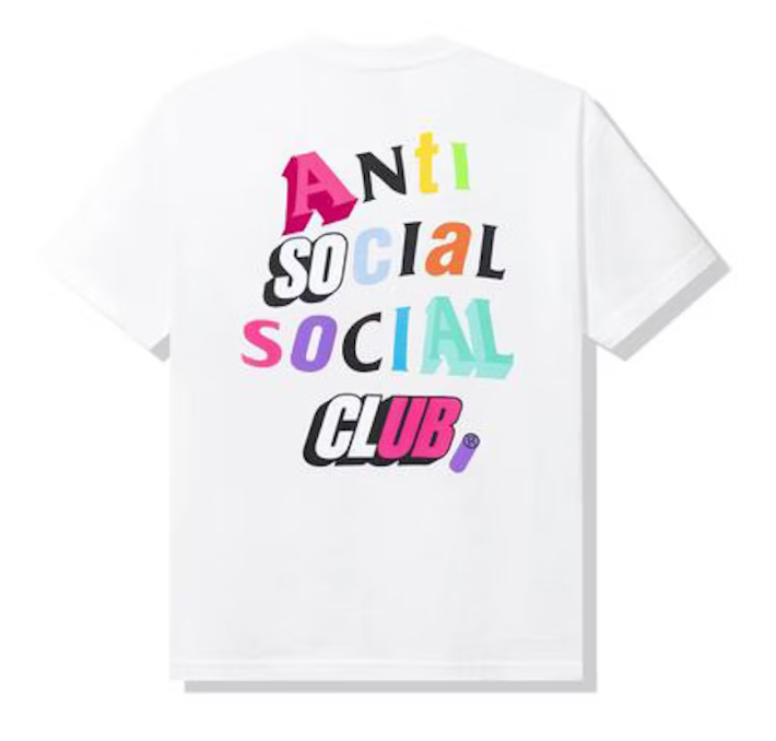 Anti Social Social Club The Real Me Tee White