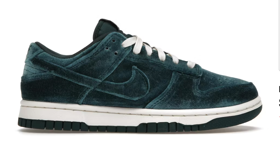 Nike Dunk Low Velvet Teal (W)