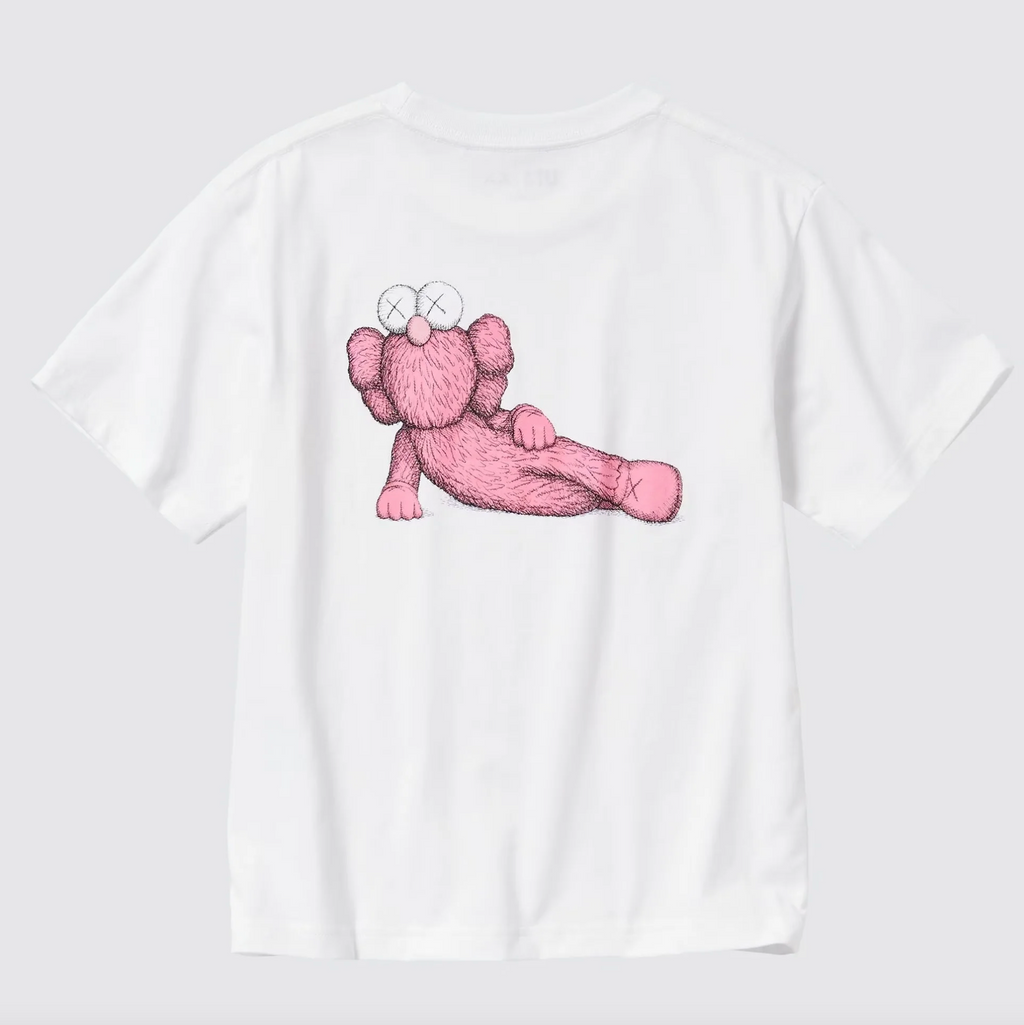 KAWS x Uniqlo T-Shirt White/Pink