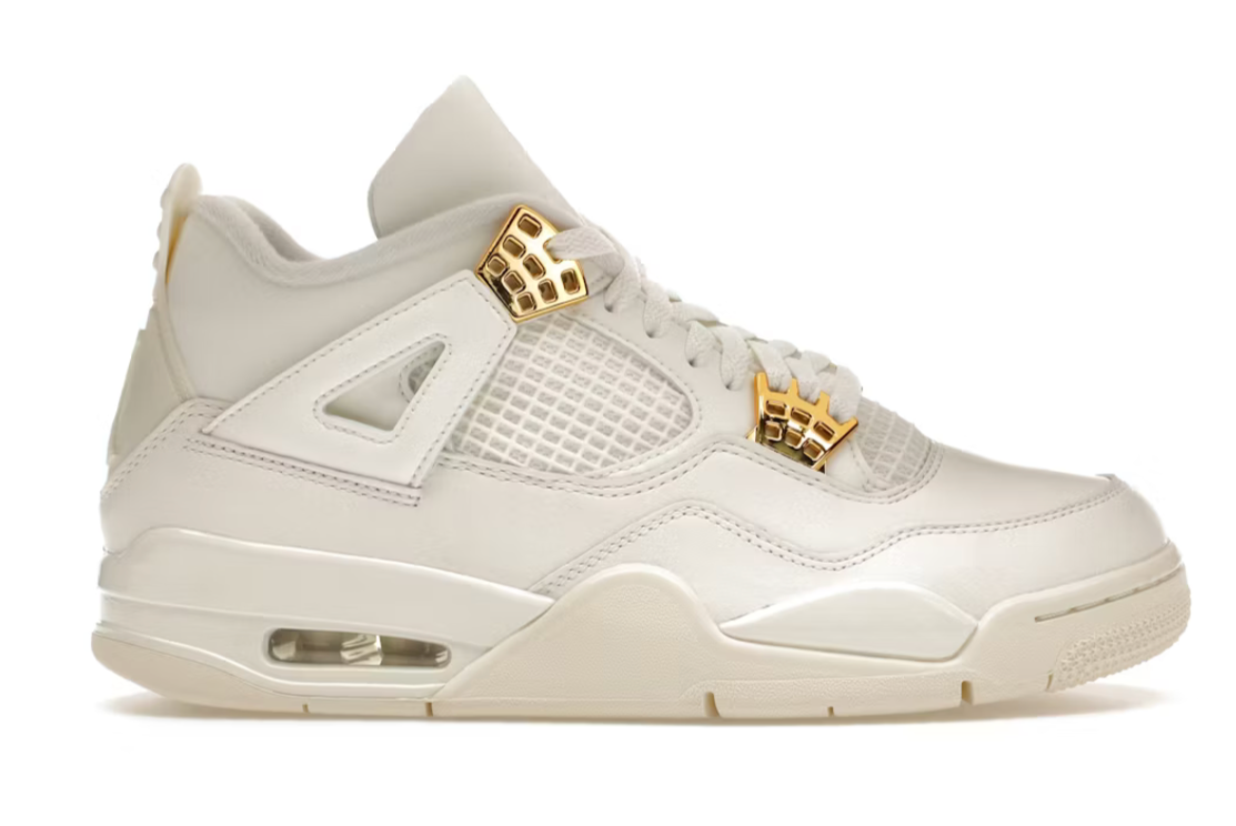 Jordan 4 Retro "Metallic Gold" Women's