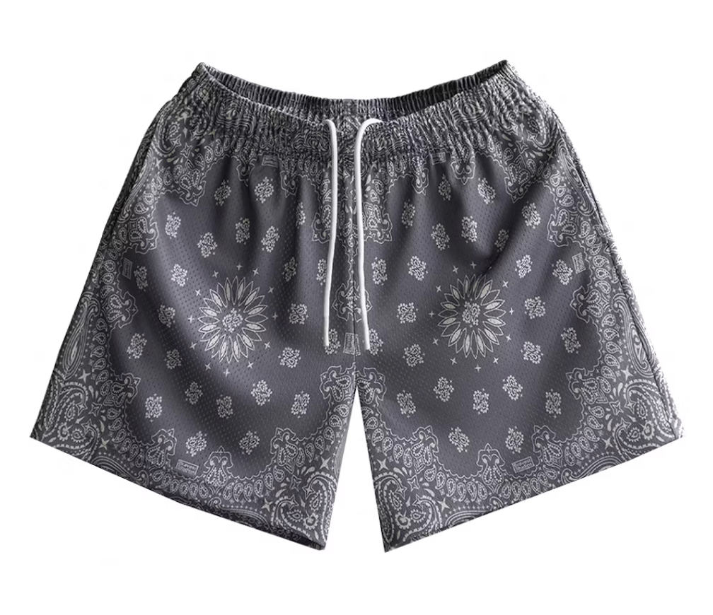 Bravest Studios Shorts "Black Paisley"